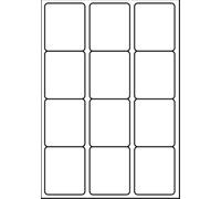 SmithPackaging A4 Self Adhesive Address Labels, 12 Labels Per Sheet, 20 Sheets, 63.5 x 72mm, 240 Labels