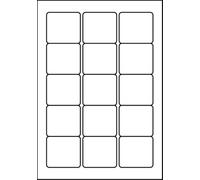 SmithPackaging A4 Self Adhesive Address Labels, 15 Labels Per Sheet, 20 Sheets,59 x 51mm, 300 Labels