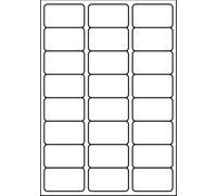 SmithPackaging A4 Self Adhesive Address Labels, 24 Labels Per Sheet, 20 Sheets, 63.5 x 33.9mm, 480 Labels