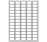 SmithPackaging A4 Self Adhesive Address Labels, 65 Labels Per Sheet, 20 Sheets, 38.1 x 21.2mm, 1300 Labels
