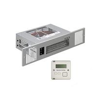 Smiths 2kW Electric Kitchen Plinth Heater SS2EW with Brushed Steel Effect Grille - Room size upto 29 cubic metres - 5 Years Parts & Labour Warranty