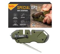 Smith's 50981 Pocket Pal Knife Sharpener-PP1-OD Green