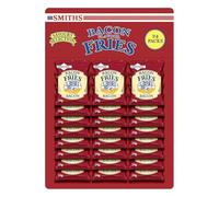 Smiths Bacon Fries Pack of 24 Pub Card 24g Bundle Crunchy Bacon Flavoured Fries Light Snacks Ideal For All Types of Drinks
