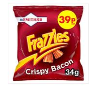 Smiths Frazzles Crispy Bacon Snacks 39p 34g x Case of 30