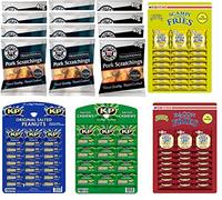 Smiths KP Pub Snack Cards Bundles Scampi Bacon Fries KP Nuts Salted Cashew Pork Scratching 5 X Pub Cards Snack Bundle