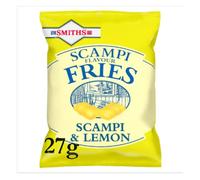 Smiths Scampi & Lemon Snacks 27g x Case of 24
