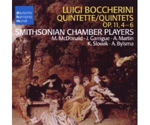 SMITHSONIAN CHAMBER PLAYERS - BOCCHERINI-STRING QUINTETS OP.11,NOS.4-6; CD NEW