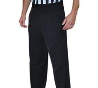 Smitty Men's Basketball Premium 4-Way Stretch Pleated Front Officials Pants - Slash Pockets (38)