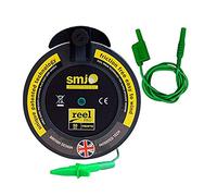 SMJ 50m Metre R2 Earth Wander Test Reel +Stackable Test Lead 1.2m LDM-LEA12GRE3 Suitable for all brands of Multifunction and Insulation Testers