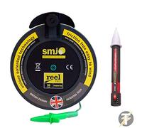 SMJ 50mt Metre R2 Test Lead Extension Wander Lead Reel + Leaderman Voltstick LDM1AC