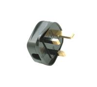 Smj TB13FP Black Fused Plug 13A (Trade Pack 20)