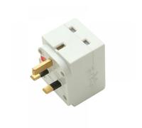 SMJ 13A 3-Way Fused Adapter