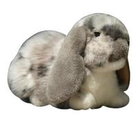 SMJWH Adorable Lifelike Plush Lop-Eared Rabbit Toy | Super Cute Stuffed Animal Doll | Soft Cuddly Bunny Gift for Girls & Kids