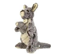 SMJWH and Joey Plush Toy Set - Realistic Mother & Child Stuffed Animal Soft Australian Wildlife Doll for Kids and Nursery