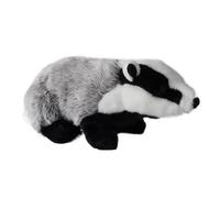 SMJWH Cute Badger Plush Toy, European Badger Stuffed Animal, Lifelike Soft Doll for Kids, Educational Wildlife Toy, Birthday Gift.