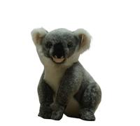 SMJWH Cute Koala Bear Plush Toy Realistic Sitting Stuffed Animal Doll Soft Long-Haired Australian Wildlife for Kids Home Decor Gift