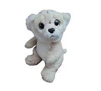 SMJWH Cute Lion Plush Toy, Soft Lioness Doll, Adorable Big-Eyed King of the Jungle Stuffed Animal, Cuddly for Kids(Lioness)