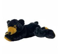 SMJWH Cute Sitting Siberian Husky Dog Plush Toy, Realistic Puppy Stuffed Animal, Soft High-Density KK Fabric, Kids