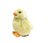 SMJWH Cute Yellow Chick Plush Toy Realistic Simulation Soft Stuffed Bird Doll for Kids Easter Gift Nursery Decor