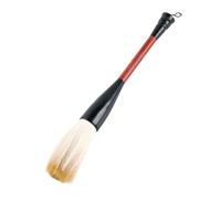 SMJWH Large Calligraphy Big Tip Brush with Solid Wood Handle for Festive Couplets and Bold Kanji Writing Sumi Drawing Art Supplies for Beginners