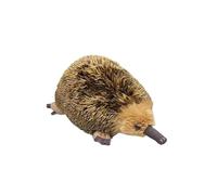 SMJWH Lifelike Echidna Plush Toy, Realistic Spiny Anteater Stuffed Animal, Soft Cuddly Australian Wildlife Doll for Kids, Boys & Girls Gift