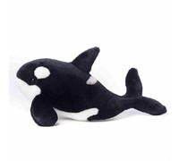 SMJWH Orca Whale Plush Toy, Lifelike Killer Whale Stuffed Animal, Soft Ocean Animal Doll, Ages