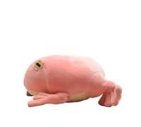 SMJWH Pink Blobfish Plush Toy - Super Soft Elastic Stuffed Aquatic Creature - Funny Novelty Squishy Doll - Cute Ocean Animal Gag Gift