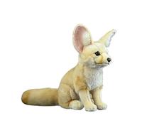 SMJWH Realistic Fennec Fox Plush Toy, Large-Eared Stuffed Animal, Cute Desert Soft, Wildlife Plushie, Educational Gift, 26cm
