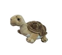 SMJWH Realistic Galapagos Tortoise Plush Toy Stuffed Animal Doll Soft Cuddly Marine Wildlife Gift for Kids(27cm)