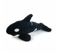 SMJWH Realistic Orca Whale Plush Toy Stuffed Killer Whale Sea Animal Soft Marine Life Educational Gift Ocean World Theme Decoration for Kids Adults