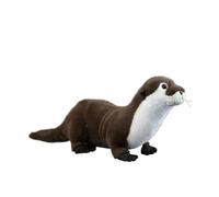 SMJWH Realistic Otter Plush Toy - Cute & Cuddly Stuffed Animal, River Life Doll, 42cm