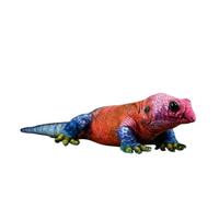 SMJWH Realistic Red-Headed Rock Agama Plush Toy - Soft Lizard Stuffed Animal Cuddly Reptile Doll, Gift & Decor, 60cm