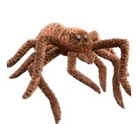 SMJWH Realistic Spider Plush Toy, Large Stuffed Doll, Scary Halloween Cuddly Animal, Novelty Prank Gag Gift for Kids