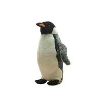 SMJWH Standing King Penguin Plush 29cm, Highly Detailed Soft Toy Animal Doll, Educational & Decorative Wildlife
