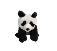 SMJWH Super Cute Panda Plush Toy Lying Down Stuffed Animal Soft Cuddle Asian Wildlife Doll Adorable for Kids and Girlfriend