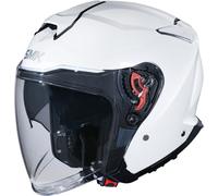 SMK GTJ Jet Helmet, white, size XL for Men