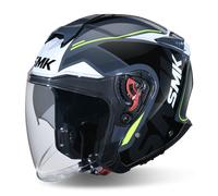 SMK GTJ Tourer Open Helmet BlackXS Black
