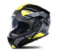 SMK Gullwing Navigator Modular Helmet Black/YellowS Black,Yellow