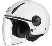 SMK Laminar Jet Helmet, white, size 2XL for Men