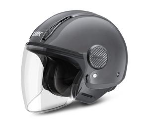 SMK Laminar Open Face Helmet Dark GreyM Dark Grey