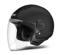 SMK Laminar Jet Helmet, black, size M for Men
