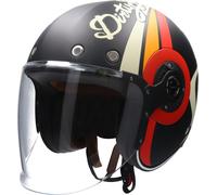 SMK RETRO JET SPEED TT open face helmet matt red-black XS