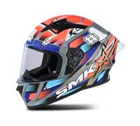 SMK Stellar Uno Sport Full Face Helmet Red-Blue 2XL 2XL