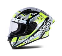 SMK Stellar Uno Sport Full Face Helmet Yellow/GreyS Yellow,Grey