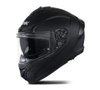 SMK Typhoon Solid Full Face Helmet Flat BlackL Flat Black