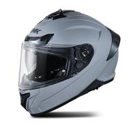 SMK Typhoon Solid Full Face Helmet Light GreyXS Light Grey