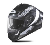 SMK Typhoon Style Full Face Helmet Black/GreyS Black,Grey