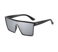 SMKBDFC Square-framed European and American Style Trendy Sunglasses for Cycling and Driving Punk Style Sun Protection, and Integrated Sunglasses(C4)