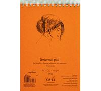 SMLT Mixb 40TS Authentic Line Mixed Media Paper - 200 A4 Sketch Pad - 40 Sheets