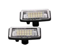 SMLZZC 2Pcs Car LED License Plate Number Light For Toyota For Crown 2003 2004 2005 2006 2007 2008 2009 With Built-in Controller Error Free License Plate Lamp Taillight